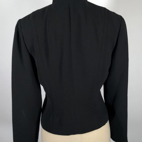 DONNA MORGAN Petites Jet BLACK Jacket Pant Set 4P - Picture 4 of 8